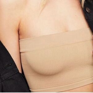 NWOT Free People Intimately Strapless Bandeau Bra in Size XS/S